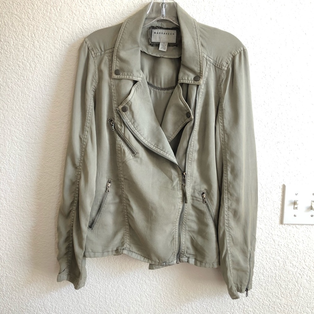 BLANKNYC draped Moto jacket - Picture 2 of 13